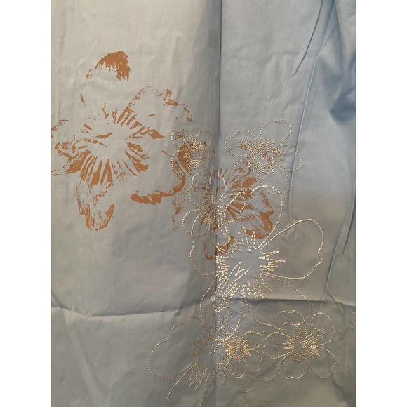 New OOBE Men’s Vintage 90’s Blue Short Sleeve Button Down Shirt SC Hike Outdoor - Picture 5 of 6